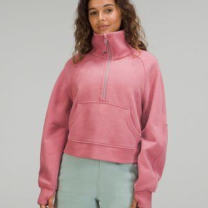 Lululemon Scuba Oversized Funnel Neck Half Zip - Brier Rose XS/S